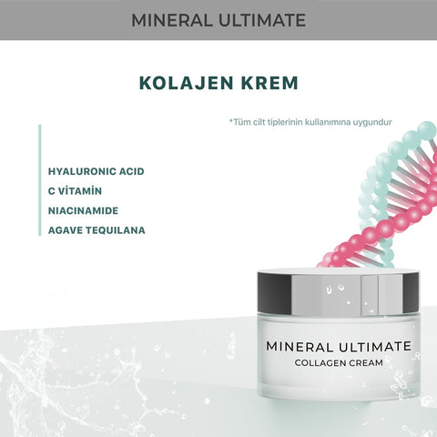 Sheida Mineral Ultimate Toparlayıcı Kolajen Krem 60ml