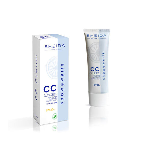 Sheida Snow White Leke Açıcı Cc Krem Spf 30+ 50 ml