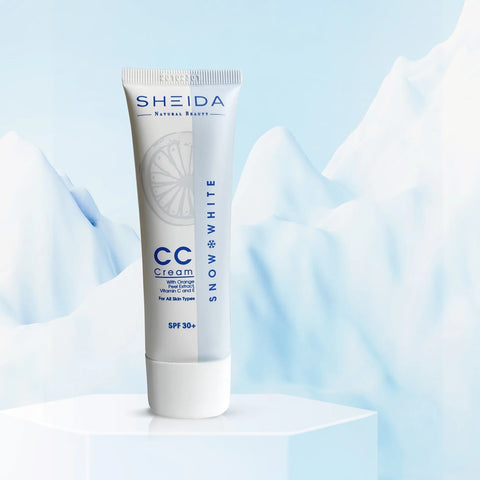 Sheida Snow White Leke Açıcı Cc Krem Spf 30+ 50 ml