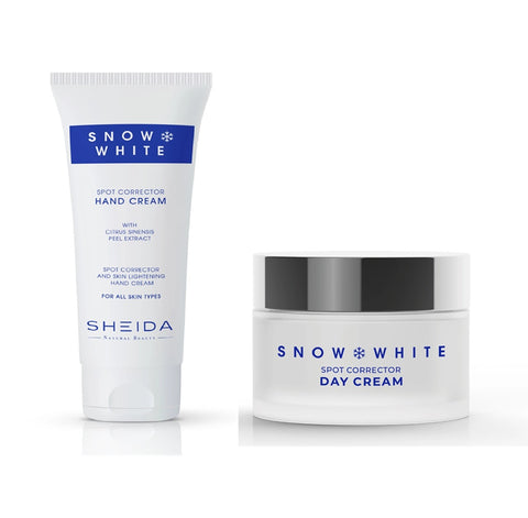 Sheida Snow White Anti-Stain Hand and Face Care Set