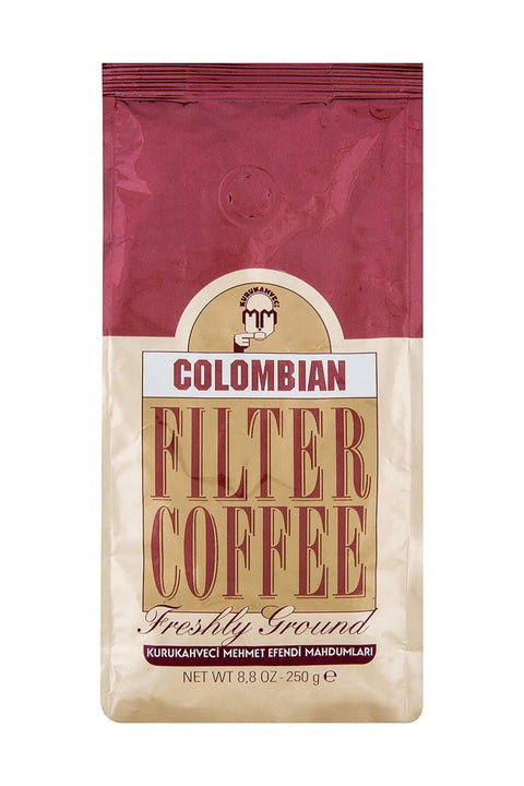 Kurukahveci Mehmet Efendi Columbian Filter Coffee Ground 250 Gr