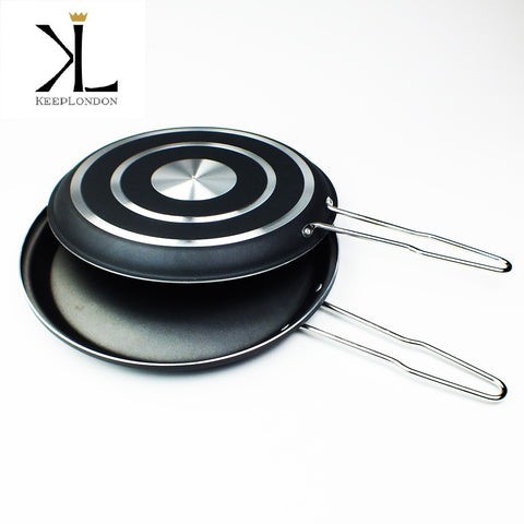 Keep London Kitchen Cooker Series Fish Freyer 32cm Granite Double Sided Twin Fish Cooking Pan