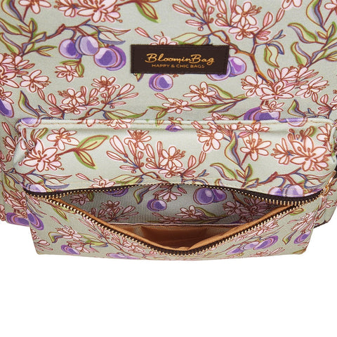 Plums in Bloom 13-14 inç Sırt Laptop / Macbook Çantası