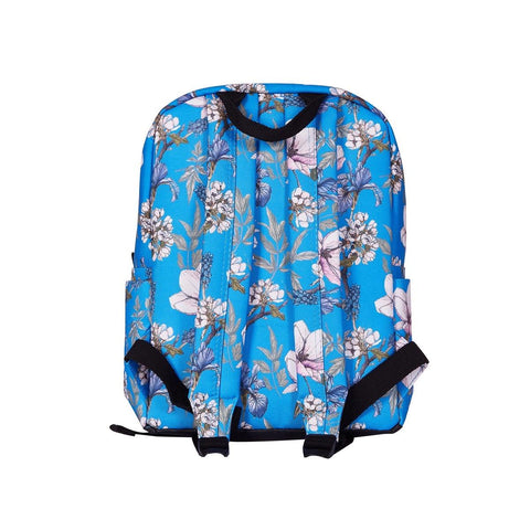 Bloominbag Blue Cherry Blossom Floral Pattern 13-14 inch Women's Backpack Laptop / Macbook Bag