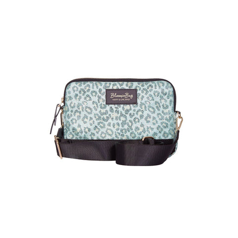 Bloominbag Green Marmar Crossbody Bag