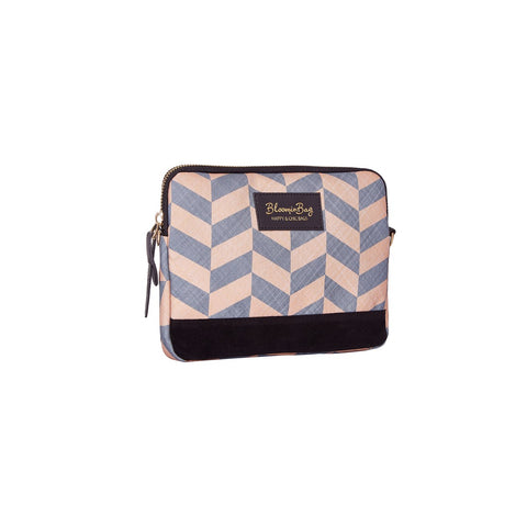 Bloominbag Smokey Chevron Crossbody Bag