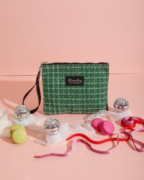 Bloominbag Shepherd Tweed Crossbody Bag