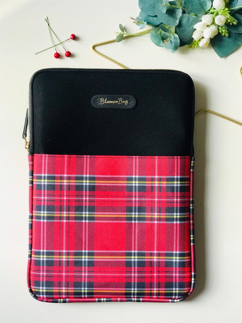 Bloominbag Firewood Tartan 13 inç Laptop Kılıfı