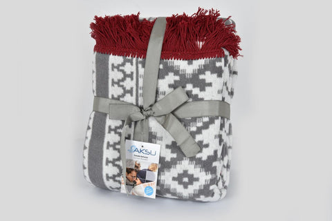 Aksu Cotton TV Blanket Rubus