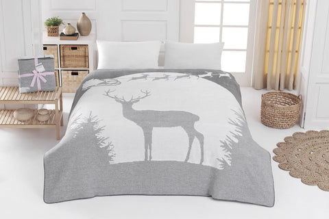 Dinarsu Double Size Cotton Blanket Ahu