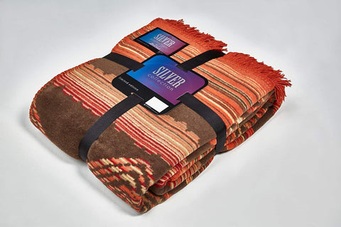 Aksu Silver Collection Double Cotton Blanket 180x220 Mayori