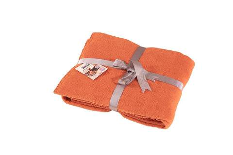 Dolce Bonita Home Cotton TV Blanket 127X155 Basic Ginger