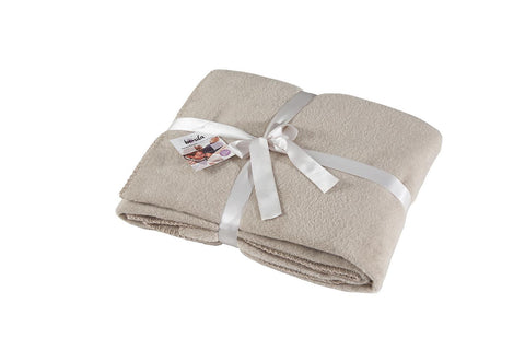 Dolce Bonita Home Cotton TV Blanket 127X155 Basic Beige