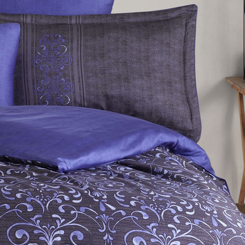 Hobby Gris Lilac - Double Satin Duvet Cover Set