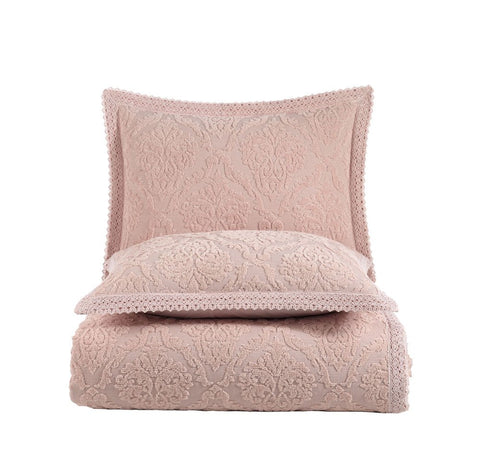 Hobby Hera Bedspread - Royal Salmon
