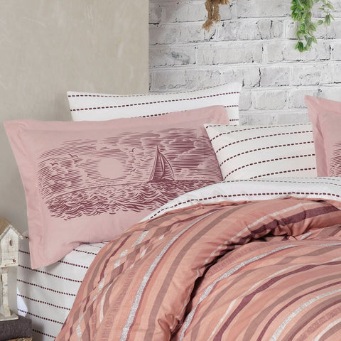Hobby Talisa Bronze - Poplin Double Duvet Cover Set