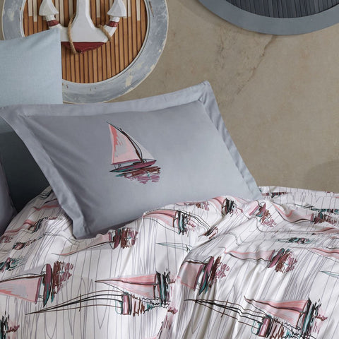 Hobby Milena Pink - Ranforce Double Duvet Cover Set