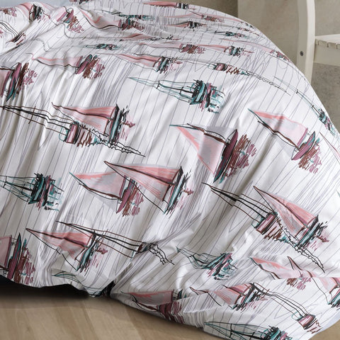 Hobby Milena Pink - Ranforce Double Duvet Cover Set