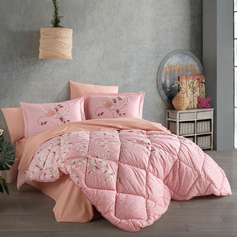 Hobby Missy Pudra - Poplin Double Sleeping Set