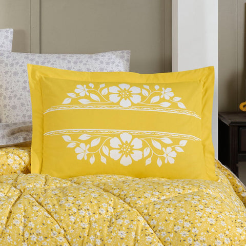 Hobby Sofia Yellow - Poplin Double Sleep Set