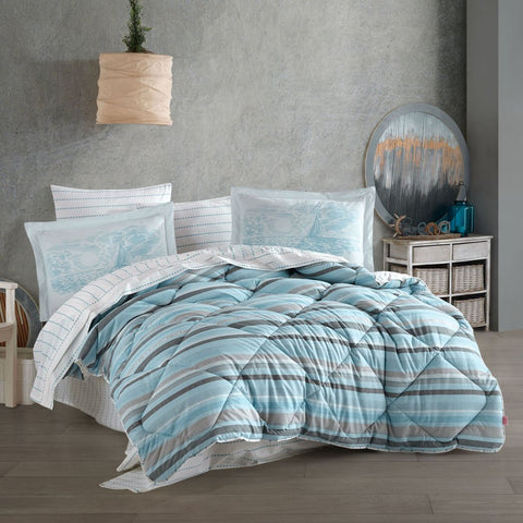 Hobby Talisa Aqua - Poplin Double Sleeping Set