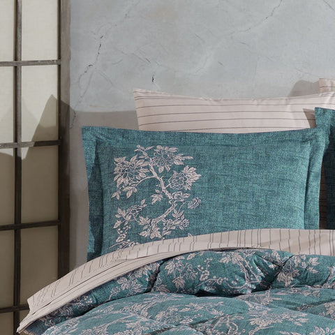 Hobby Dream Turquoise - Poplin Double Sleeping Set