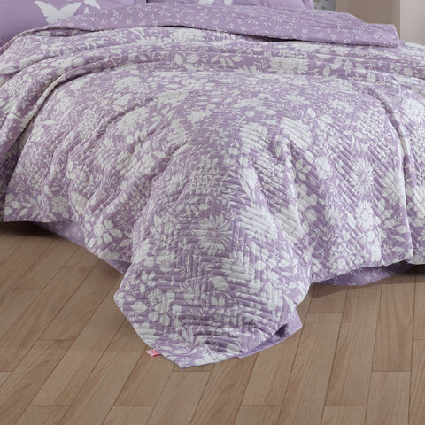 Hobby Hira Lila - Double Poplin Kapitone Duvet Cover Set
