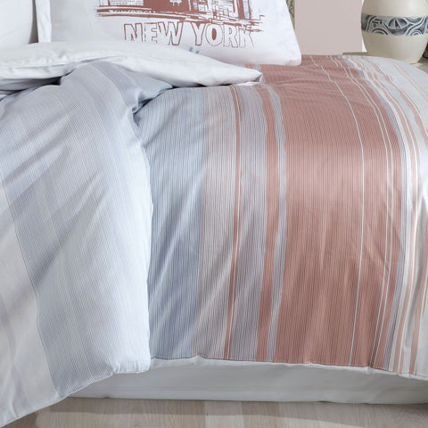 Hobby Aden Pink- Double Satin Duvet Cover Set