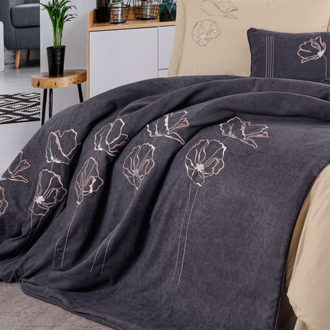 Hobby Novia Çeyiz Seti - Antrasit