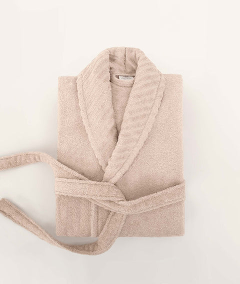 Koza Home Likya 100% Cotton Single Salmon Dowry Bathrobe 1042A SM