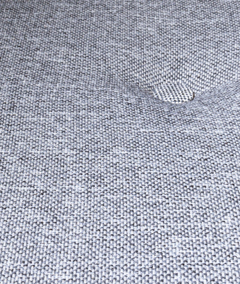 Koza Home Mist Gray Single Garden Chair Black Skeleton 6003 Single