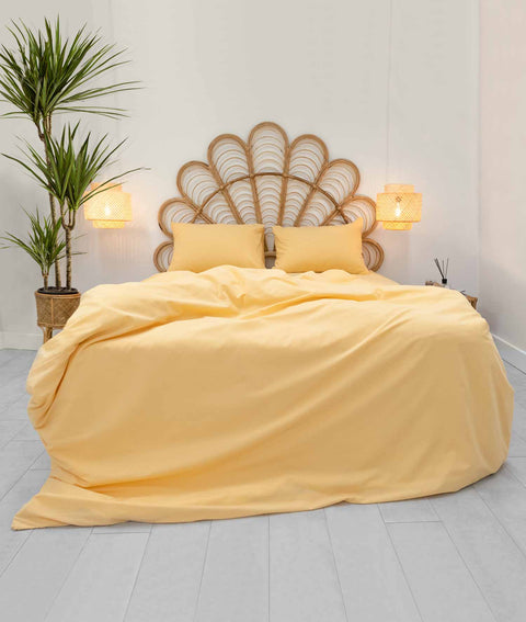 Koza Home Pacifico Duvet Cover Set Cotton Amber King Size 240x220 9546A King Size