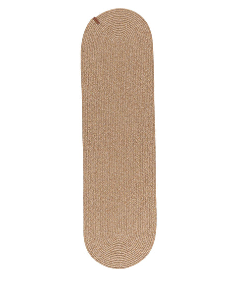 Koza Home Cesta American Service Handmade Cotton Natural Jute Knitted Plain Runner 37x136cm 9029 37 x 136