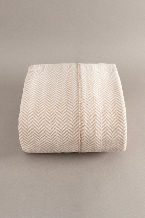 Koza Home Twin Blanket Soft Cotton Double Blanket Coffee Cream 200 x 220 5020A Double