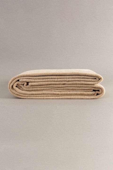 Koza Home Twin Soft Cotton Single Blanket Coffee Cream 150 x 200 5006A Single