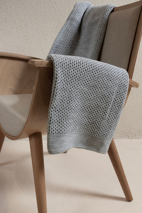 Koza Home Miel Gray Edge Pom Pom TV Blanket 130x170 37107 130 x 170