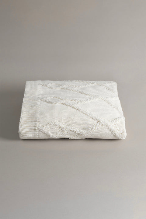 Koza Home Espuma De Mar Cream Double Blanket 200x220 37125 Double