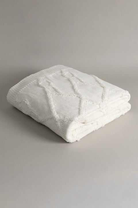 Koza Home Espuma De Mar Cream TV Blanket 130x170 37127 130 x 170