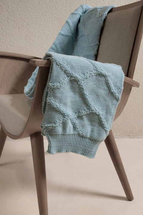 Koza Home Espuma De Mar Blue Tv Blanket 130x170 37147 130 x 170