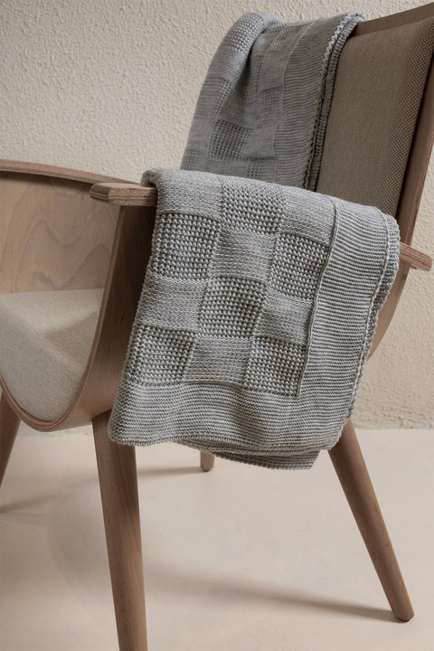 Koza Home Plaid Gray Single Blanket 160x220 15006 Single