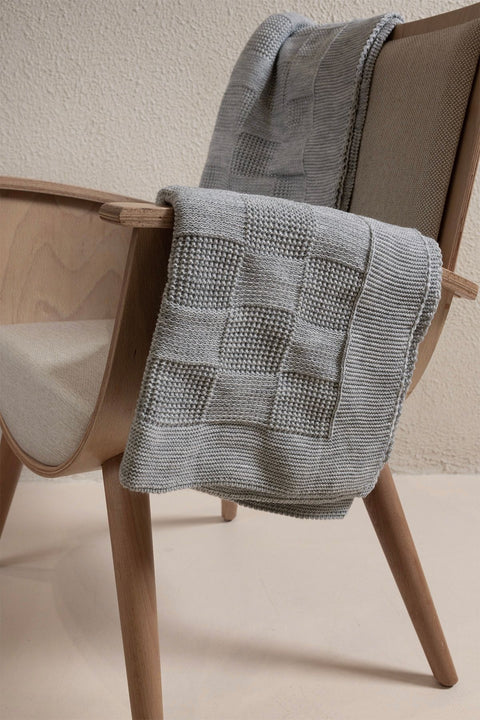 Koza Home Plaid Grey TV Blanket 130x170 15007 130 x 170