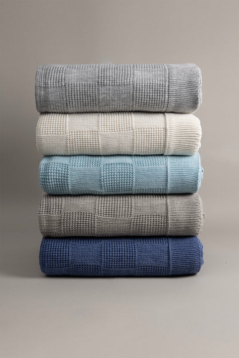 Koza Home Plaid Mink Double Blanket 200 x 220 15010 Double