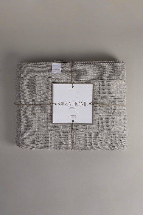 Koza Home Plaid Mink Single Blanket 160x220 15011 Single