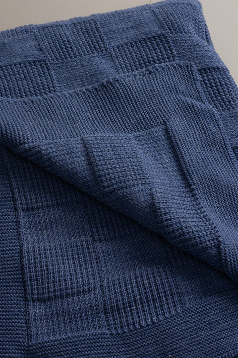 Koza Home Plaid Indigo Double Blanket 200x220 15015 Double