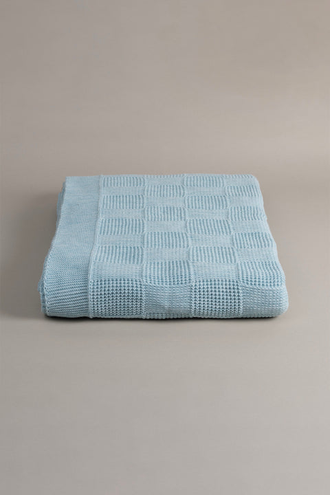 Koza Home Plaid Blue Double Blanket 200x220 15020 Double