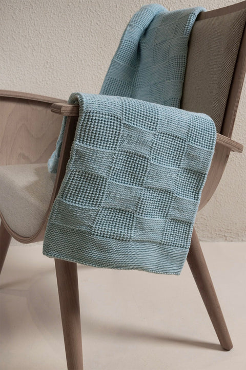 Koza Home Plaid Blue Single Blanket 160x220 15021 Single