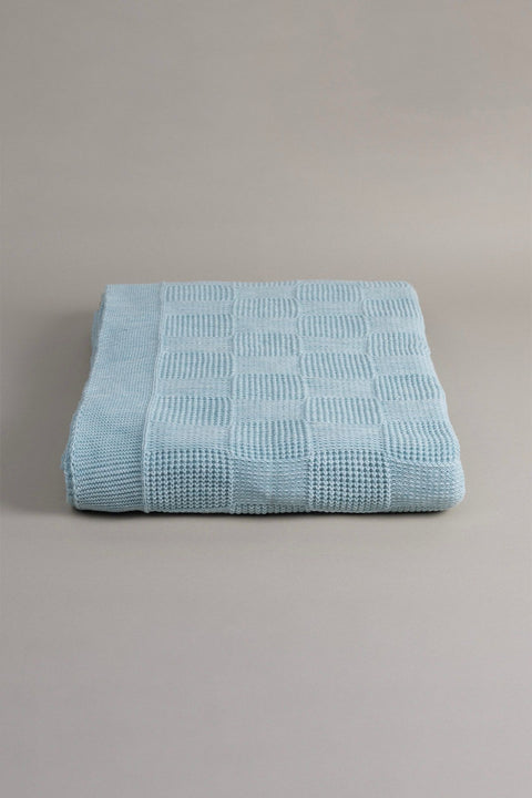 Koza Home Plaid Blue TV Blanket 130x170 15022 130 x 170