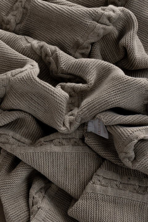 Koza Home Trenza Mink Double Blanket 200x220 15035 Double