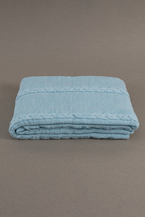 Koza Home Trenza Blue Tv Blanket 130x170 15047 130 x 170