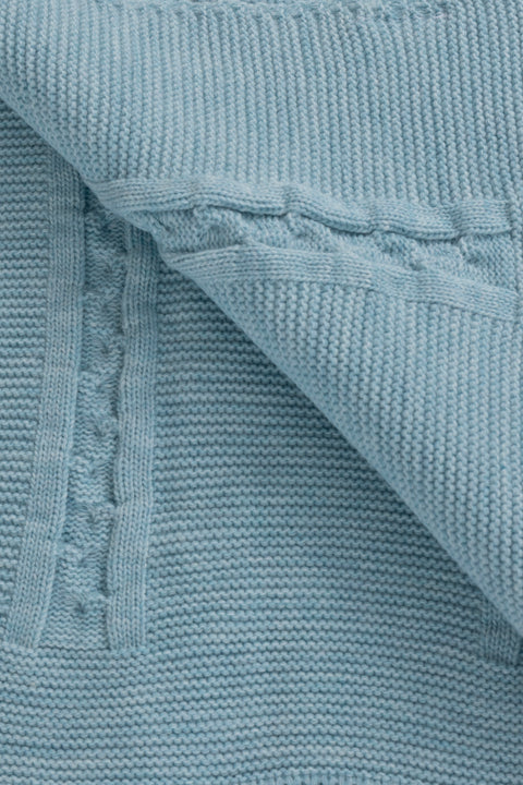 Koza Home Trenza Blue Tv Blanket 130x170 15047 130 x 170